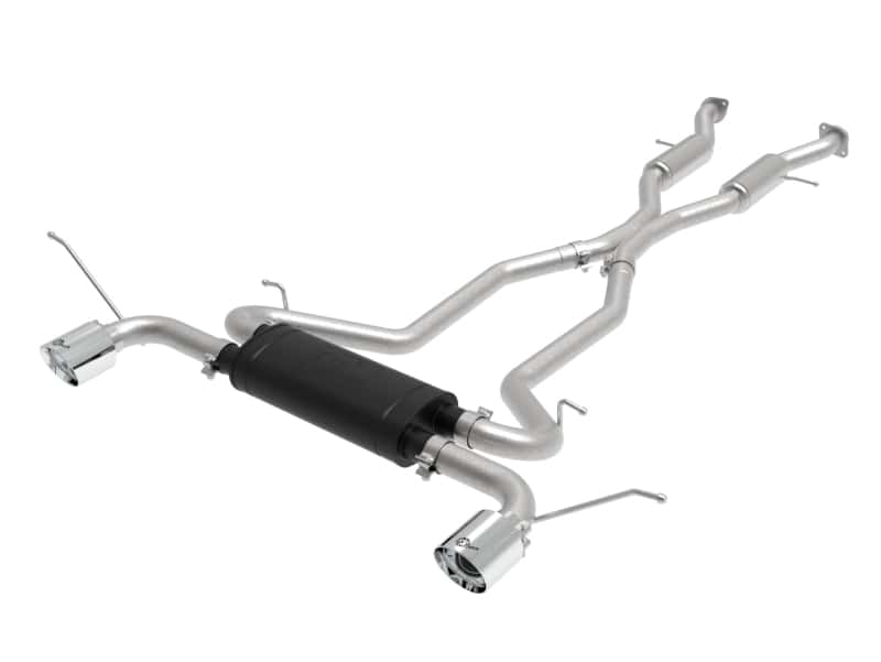 aFe — aFe Vulcan Series 2.5in 304SS Cat-Back Exhaust 11-19 Jeep Grand Cherokee (WK2) 5.7L w/ Polished Tips
Cat-Back Exhaust - view 1