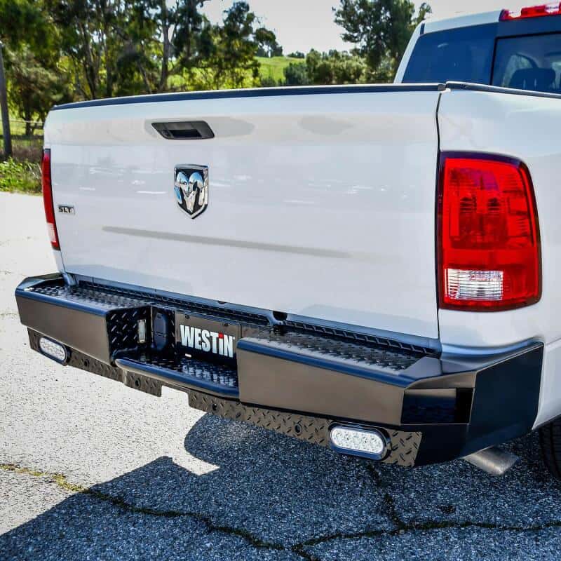 Westin — Westin 09-18 Ram 1500 HDX Bandit Rear Bumper - Black
Bumper- Rear
Bumper-Rear - view 7