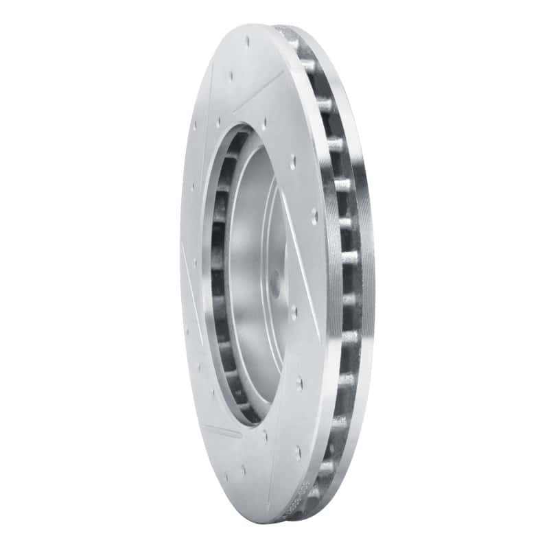 R1 Concepts — R1 92-03 Mazda 626 Front Right Drilled & Slotted Silver Brake Rotor
R1 Brake Rotor Drill - view 4