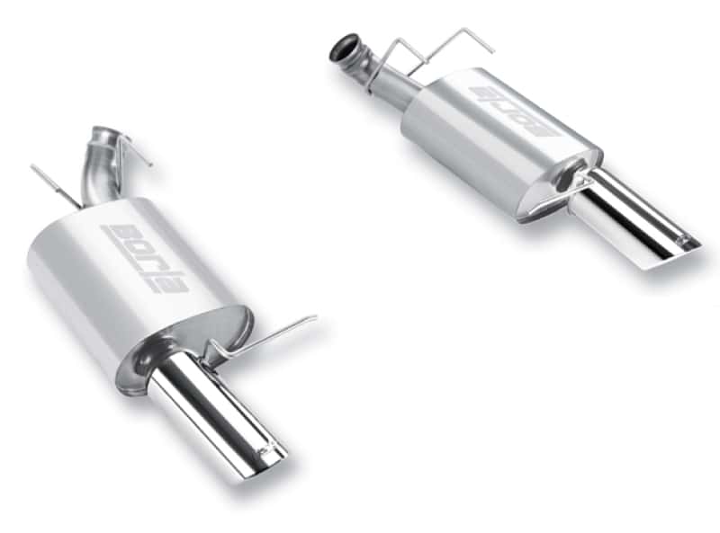 Borla — Borla 11-12 Ford Mustang GT 5.0L 8cyl 6spd RWD S-Type Exhaust (rear section only)
Axle-Back System
ExhstSysKt - view 1