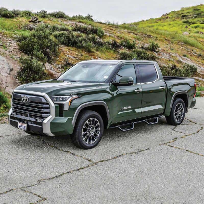 Westin — Westin 2022+ Toyota Tundra Crew Max Outlaw Nerf Step Bars - Textured Black
Nerf Drop Step Bars - view 8