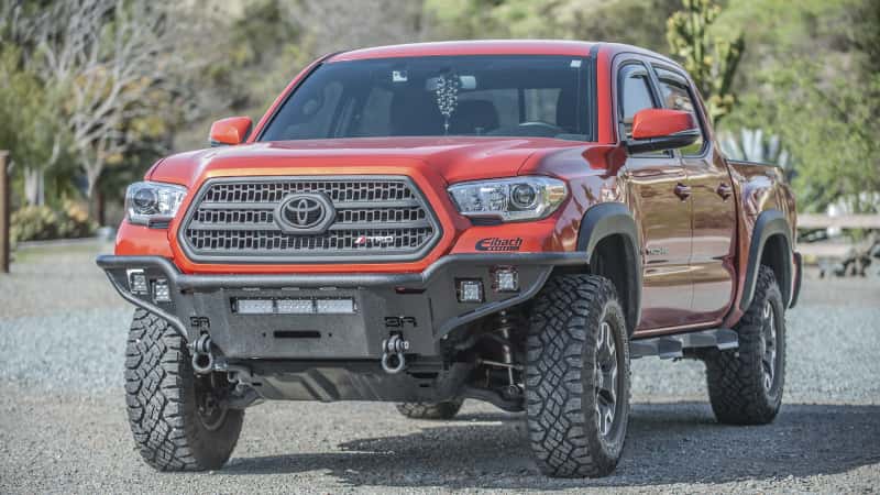 Body Armor 4x4 — Body Armor 4x4 2016+ Toyota Tacoma Desert Series Front Winch Bumper
Front Winch Bumper - view 3