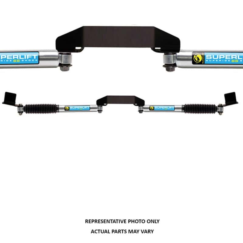 Superlift — Superlift 99-04 Ford F-250/350 4WD Dual Steering Stabilizer Kit - SR SS by Bilstein (Gas)
Steering Stabilizer - view 2
