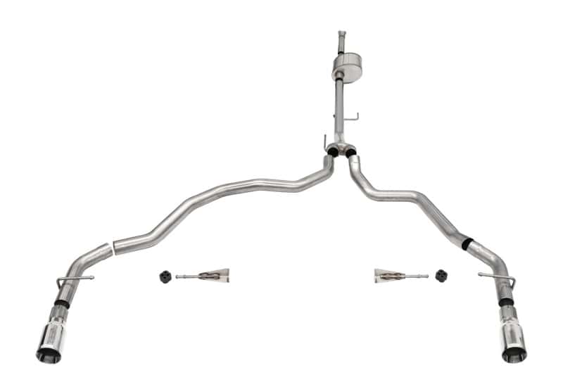 CORSA Performance — Corsa 2021-2025 Ford F-150 SuperCab/6.5in Bed 5.0L V8 Xtreme Cat-Back Dual Rear Exit-Polished
Exhaust - view 2