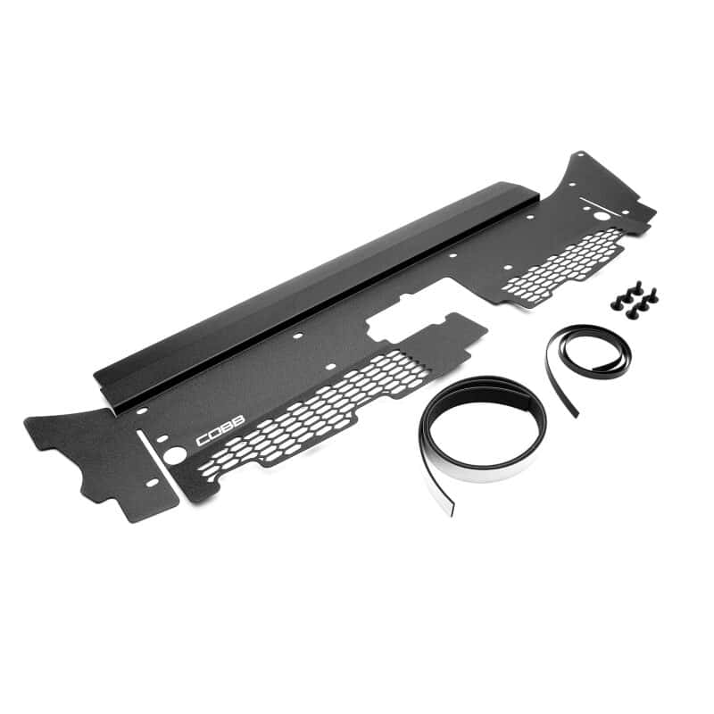 COBB — Cobb 21-23 Ford F-150 EcoBoost Radiator Shroud - Wrinkle Black - view 5