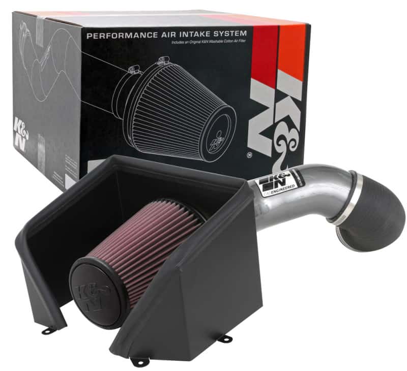 K&N Engineering — K&N 20-21 Chevy / GMC 2500/3500 6.6L V8 Performance Air Intake System
Air Intake System - view 2