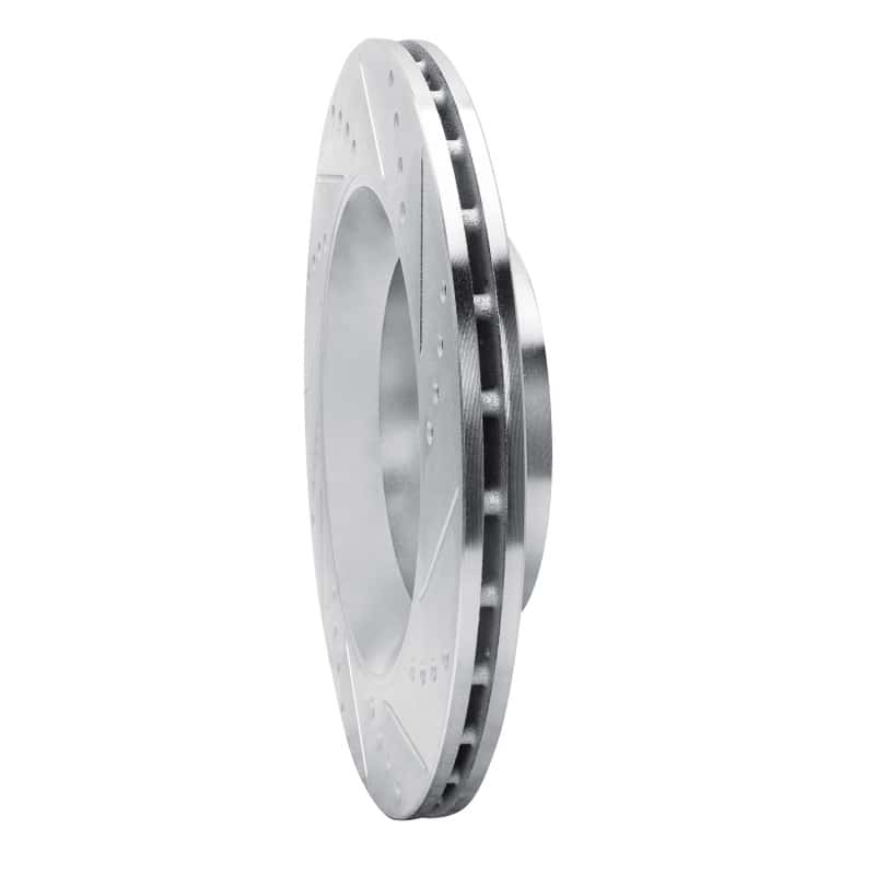 R1 Concepts — R1 17-24 Maserati LeVante Rear Left Drilled & Slotted Silver Brake Rotor
R1 Brake Rotor Drill - view 4