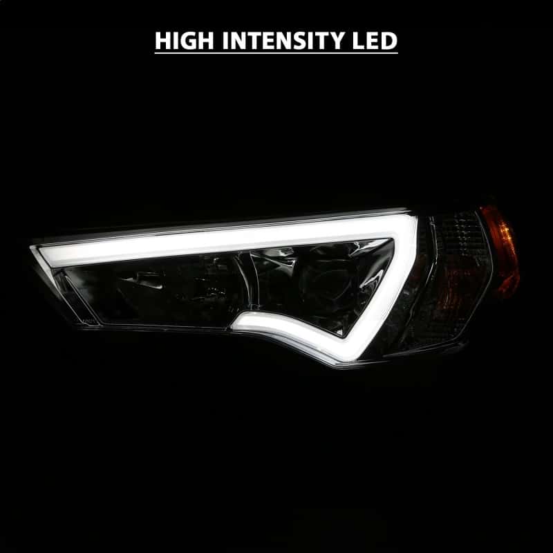 ANZO — ANZO 14-18 Toyota 4 Runner Plank Style Projector Headlights Chrome w/ Amber
Projector Headlights
Head Light Set - view 6