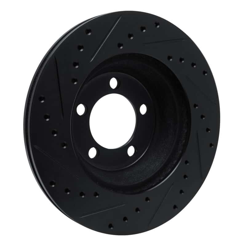 R1 Concepts — R1 65-72 Dodge Dart Front Right Drilled & Slotted Black Brake Rotor
R1 Brake Rotor Drill - view 4