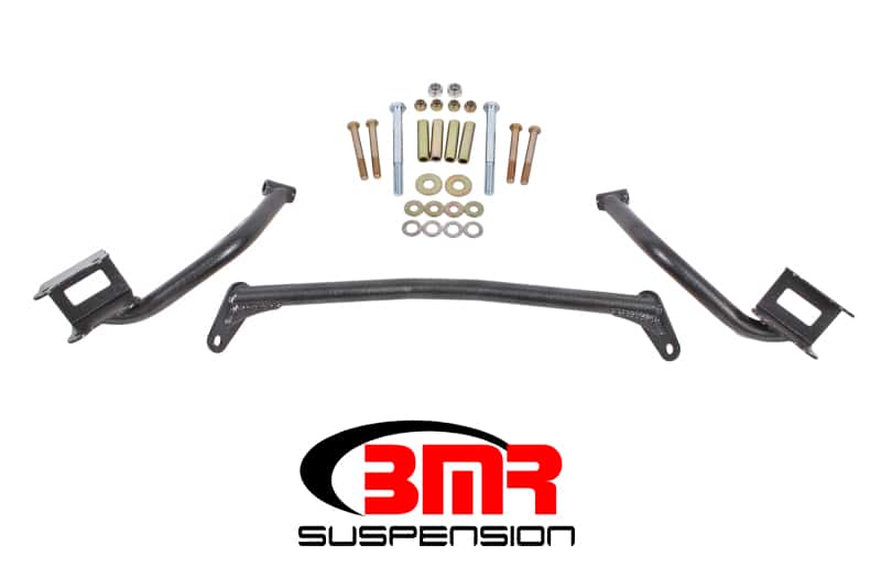 BMR Suspension — BMR 79-04 Fox Mustang Tubular Style Upper Torque Box Reinforcement Plates - Black Hammertone
Reinforcement Kit - view 1