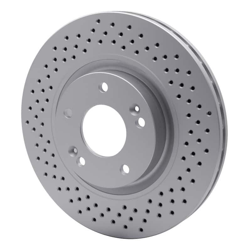 DFC — DFC 07-08 Hyundai Tiburon Front Drilled GeoSPEC Coated Rotor
DFC Brake Rotor - view 2