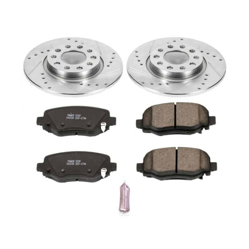 PowerStop — Power Stop 15-17 Chrysler 200 Rear Z23 Evolution Sport Brake Kit - view 1