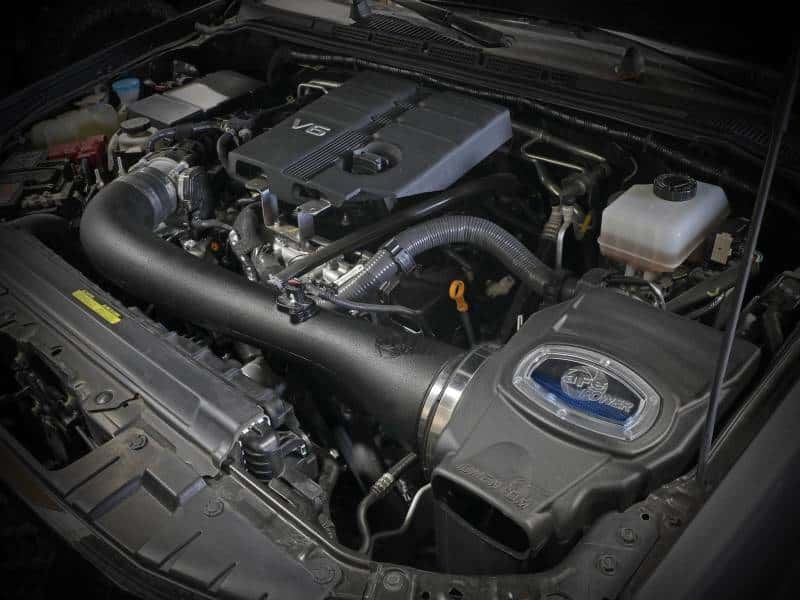 aFe — aFe 20-22 Nissan Frontier V6-3.8L Momentum GT Cold Air Intake System w/ Pro 5R Filter
Momentum GT Intake - view 8