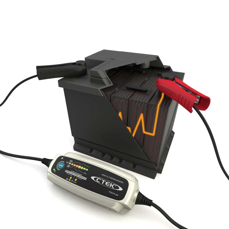 CTEK — CTEK Battery Charger - MUS 4.3 Test & Charge - 12V - view 4