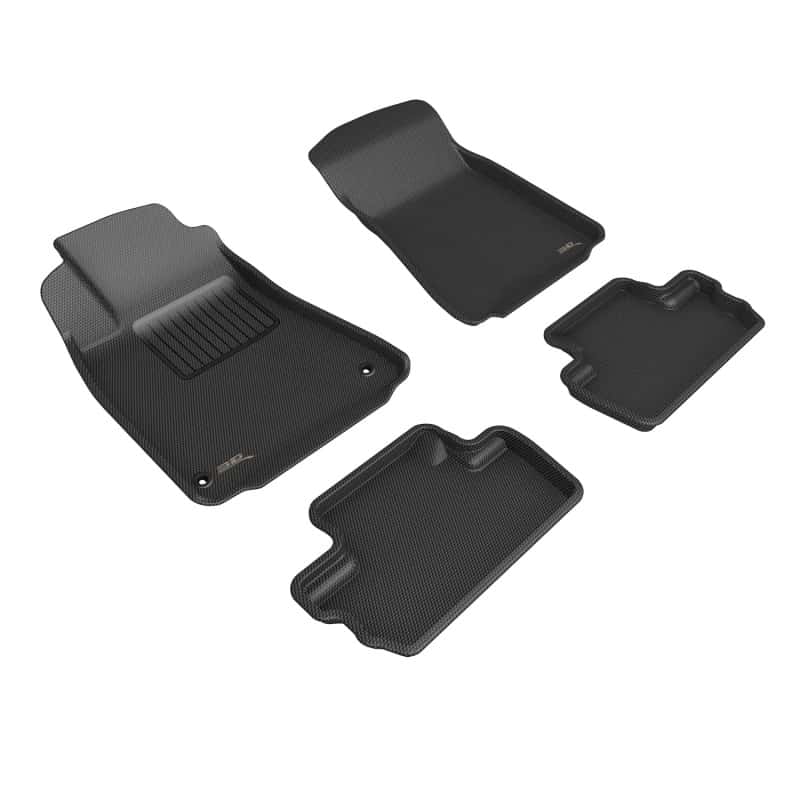 3D MAXpider — 3D MAXpider 09-15 Lexus Is Kagu Floor Mat- Black R1 R2
Floor Mat Set - view 1
