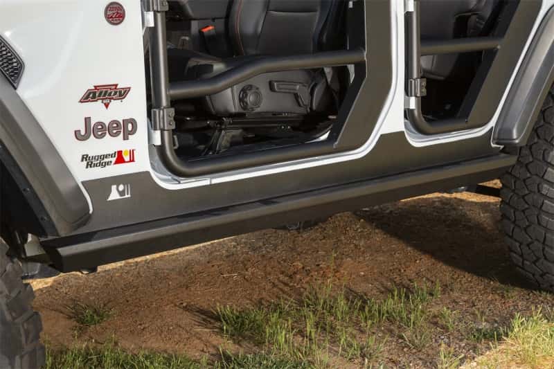 Rugged Ridge — Rugged Ridge XHD Rock Sliders 18-20 Jeep Wrangler JL 4 Door
OFFROAD_STEPSSLIDERS
Rocker Panel Guard - view 5