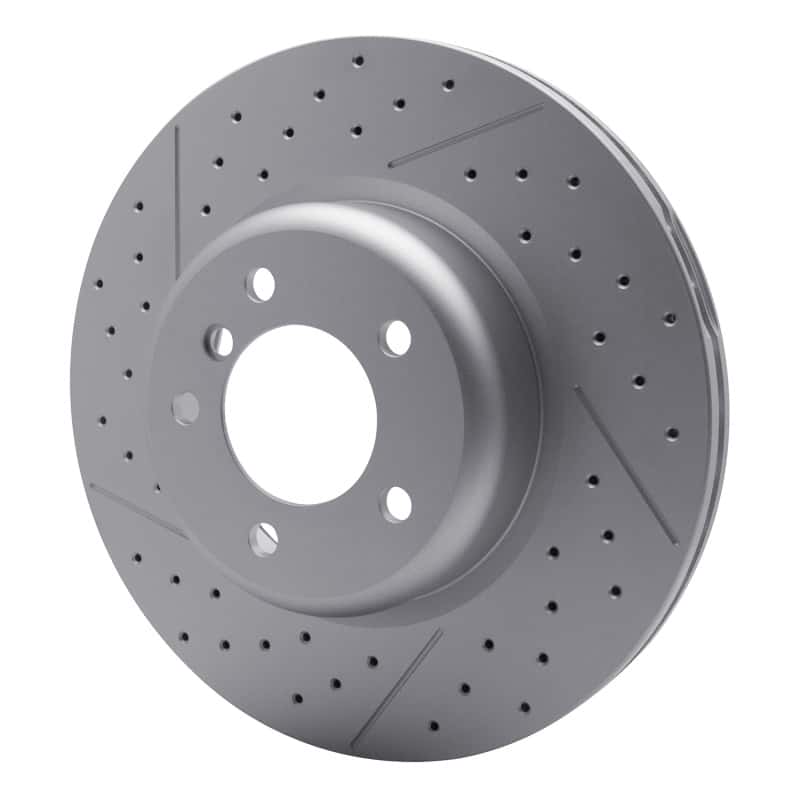 DFC — DFC 13-13 BMW 135IS Front Drilled GeoSPEC Coated Rotor and Slotted
DFC Brake Rotor - view 2