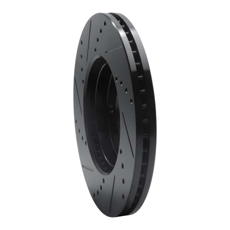 R1 Concepts — R1 06-11 Chevrolet HHR Front Right Drilled & Slotted Black Brake Rotor
R1 Brake Rotor Drill - view 4