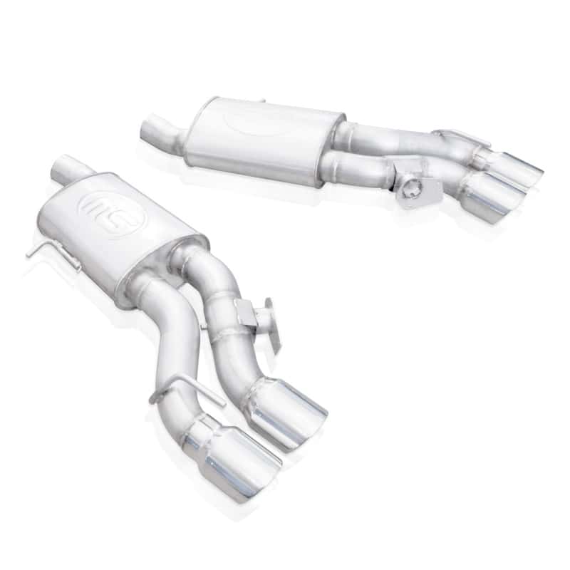 Stainless Works — Stainless Works 2016-18 Cadillac CTS-V Sedan Axle Back System Dual-Mode Turbo Mufflers 4in Tips
Exhaust System - view 1