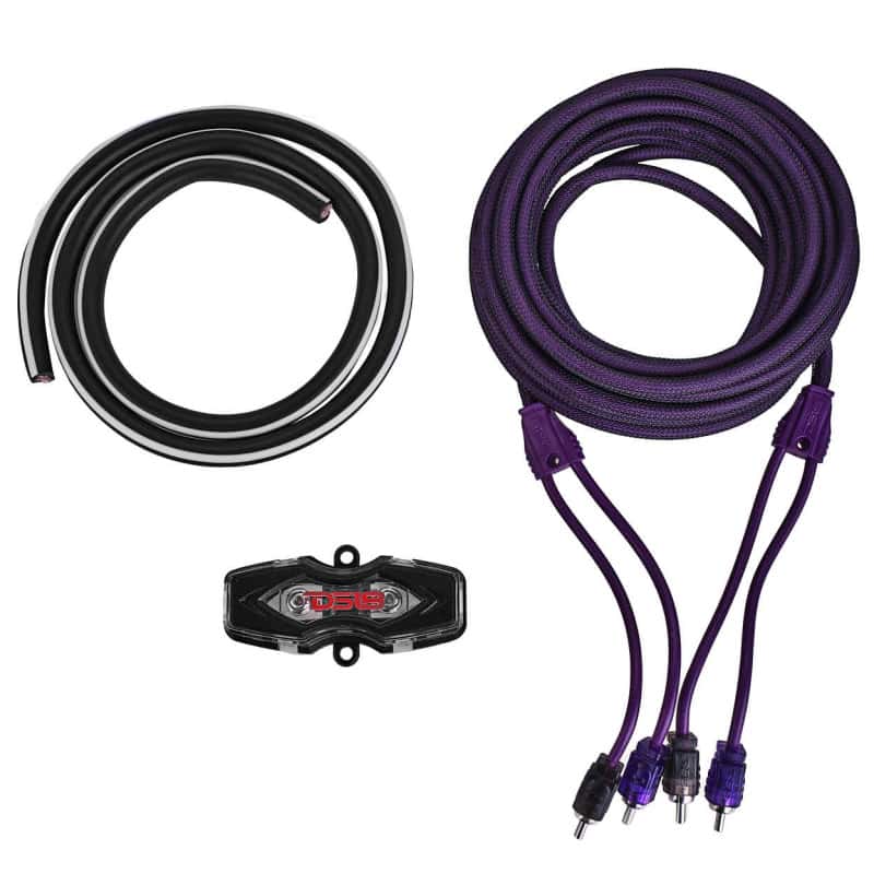 DS18 — DS18 4-GA Amplifier Install Kit Advance- Purple - view 4