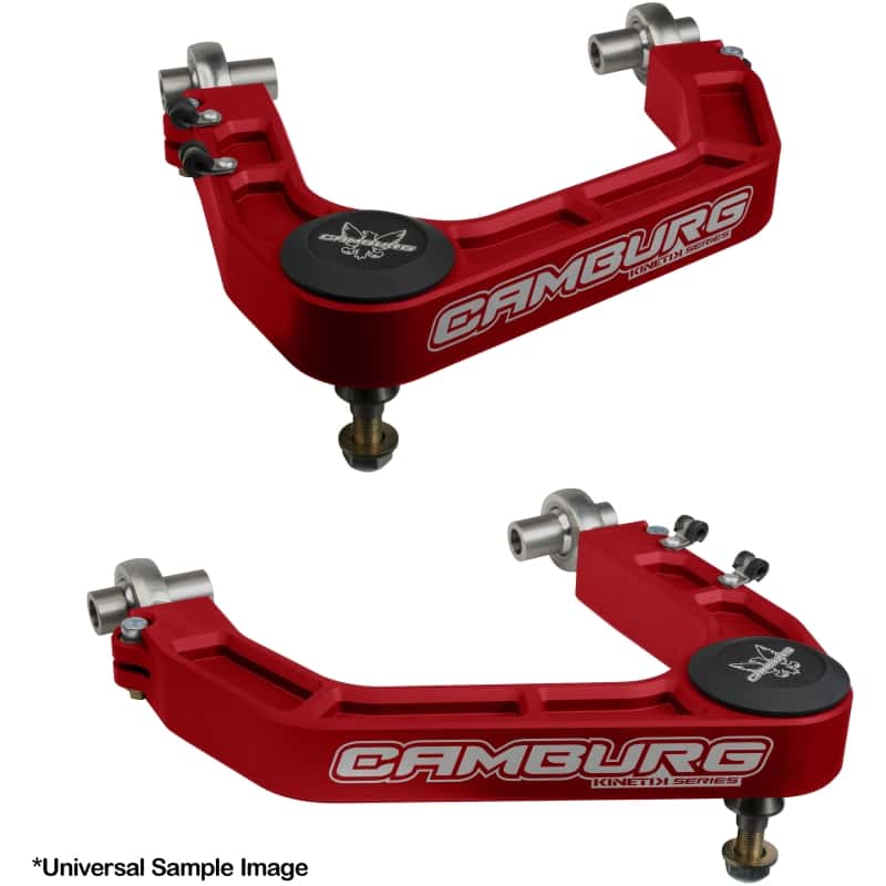Camburg — Camburg Toyota Tacoma 05-23 / 4-Runner 03-23 / FJ 07-14 KINETIK V2 Billet Uniball Upper Arms (Red)
Control Arm Kit - view 1