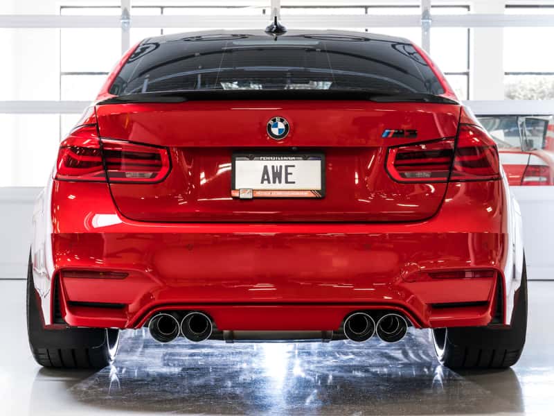 AWE Tuning — AWE Tuning BMW F8X M3/M4 SwitchPath Catback Exhaust - Chrome Silver Tips
SwitchPath™ Exhaust - view 2