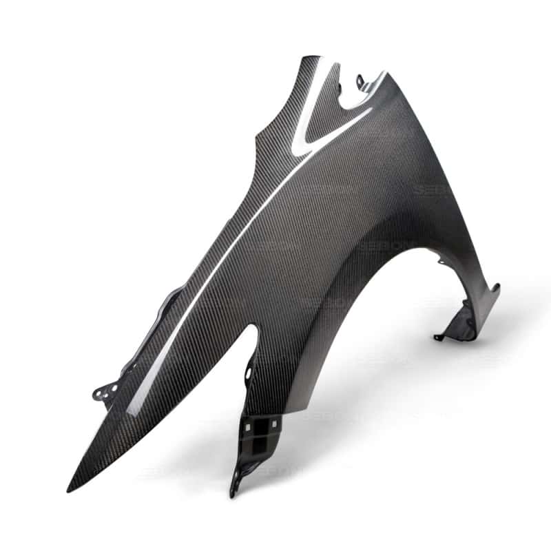 Seibon — Seibon 14-15 Honda Civic 2 Door OE-Style Carbon Fiber Fenders - view 18
