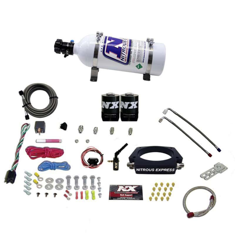 Nitrous Express — Nitrous Express 2014+ GM 6.2L Truck Nitrous Plate Kit (35-300HP) w/5lb Bottle
Injection System Kit
N2OSys - view 3