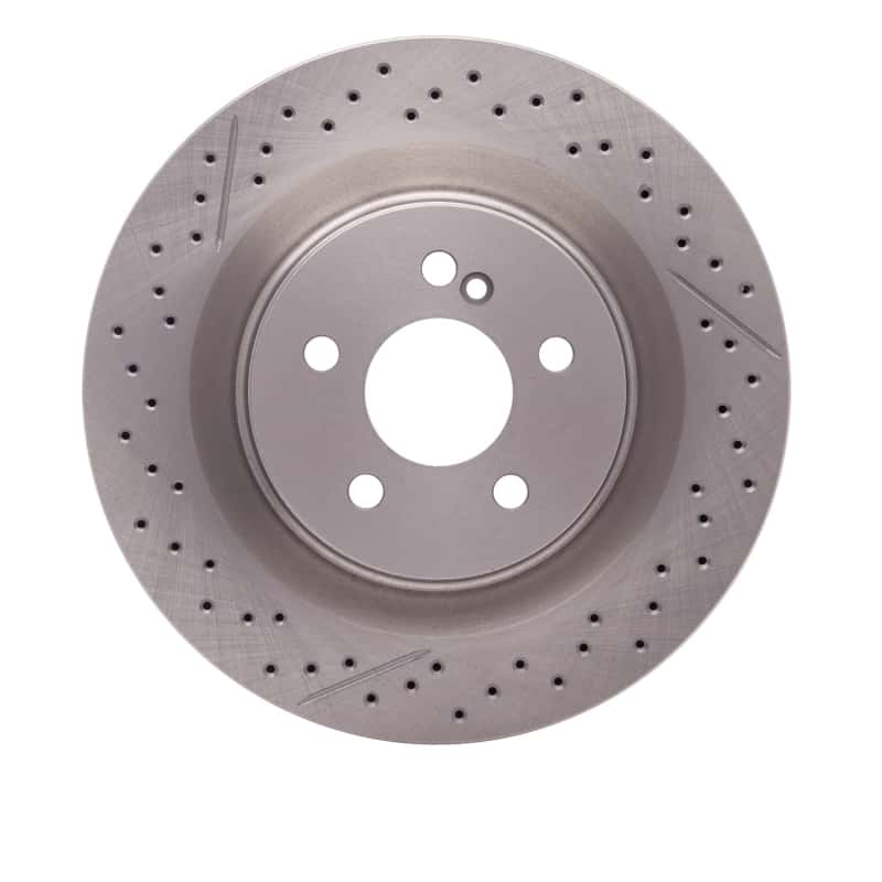 DFC — DFC 08-15 Mercedes-Benz C63 AMG Rear Drilled and Slotted Brake Rotor
DFC Brake Rotor - view 1