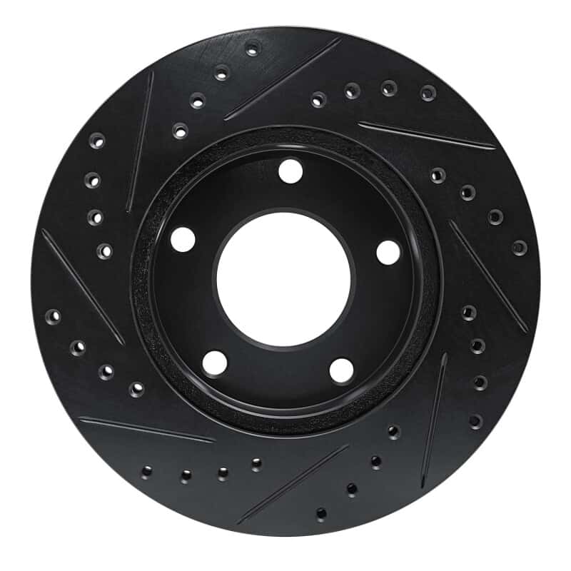 R1 Concepts — R1 69-78 Cadillac Eldorado Rear/Front Right Drilled & Slotted Black Brake Rotor
R1 Brake Rotor Drill - view 5