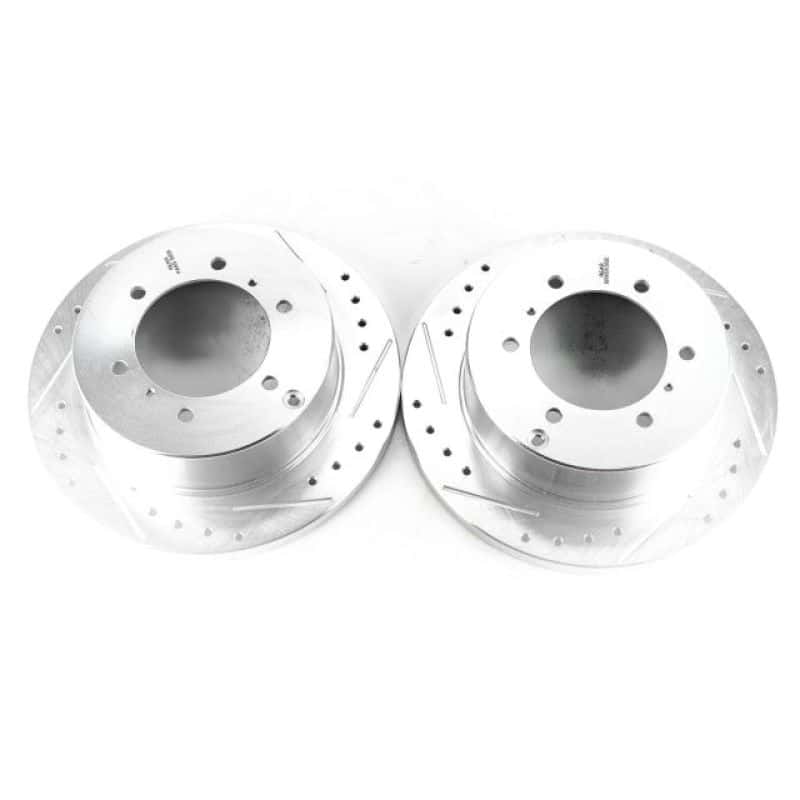 PowerStop — Power Stop 92-00 Mitsubishi Montero Rear Evolution Drilled & Slotted Rotors - Pair
PowerStop XPR - view 1