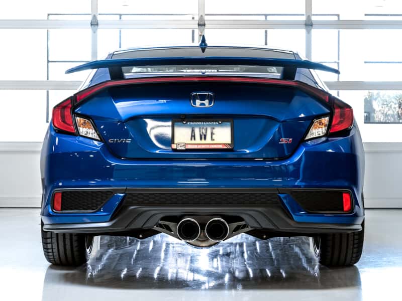 AWE Tuning — AWE Tuning 2016+ Honda Civic Si Touring Edition Exhaust w/Front Pipe & Dual Chrome Silver Tips
Touring Exhaust - view 9