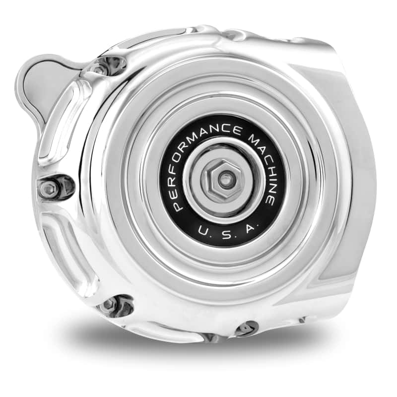 Performance Machine — Performance Machine Vintage Air Cleaner - Chrome - view 2