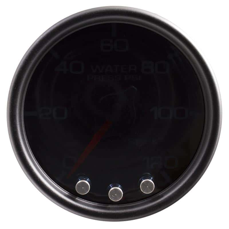 AutoMeter — Autometer Spek-Pro Gauge Water Press 2 1/16in 120psi Stepper Motor W/Peak & Warn Blk/Smoke/Blk
GA 2" WP 120 BSB SPK - view 2