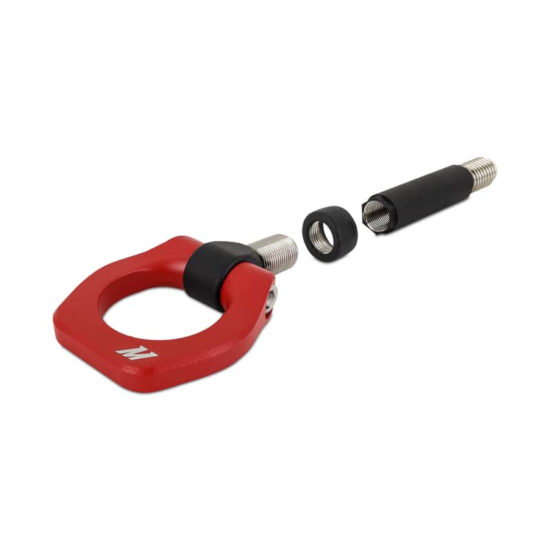 Mishimoto — Mishimoto 15-19 BMW F80 M3 Red Racing Front Tow Hook - view 3