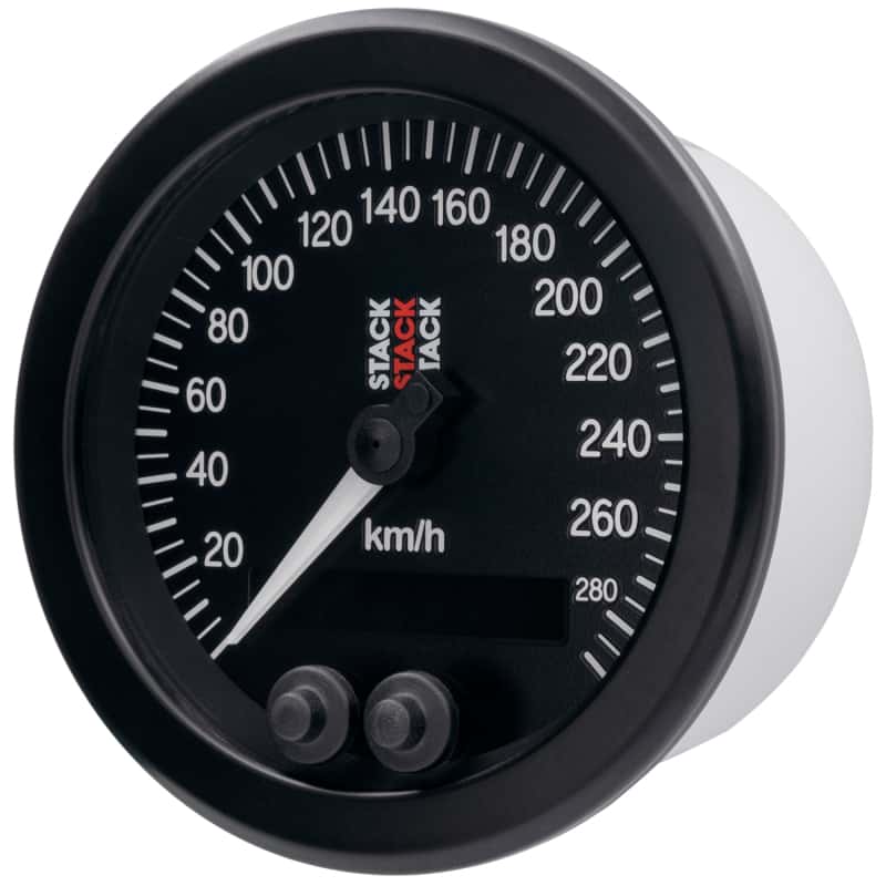 AutoMeter — Autometer Stack Instruments 88mm 0-290 KM/H GPS Speedometer - Black
SPD GPS BLK 290KM/H - view 2