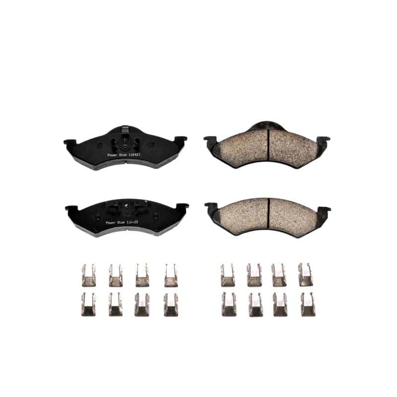 PowerStop — Power Stop 00-02 Dodge Dakota Front Z17 Evolution Ceramic Brake Pads w/Hardware
Z17 Brake Pads - view 1