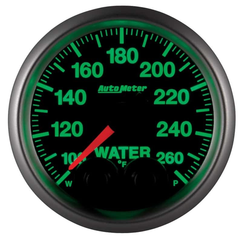 AutoMeter — Autometer Elite Nascar 2-1/16in 100-260 Deg. F Water Temp. w/ Peak and Warn Gauge w/ Pro-Control
GA 2" WTMP 260F ELN - view 4