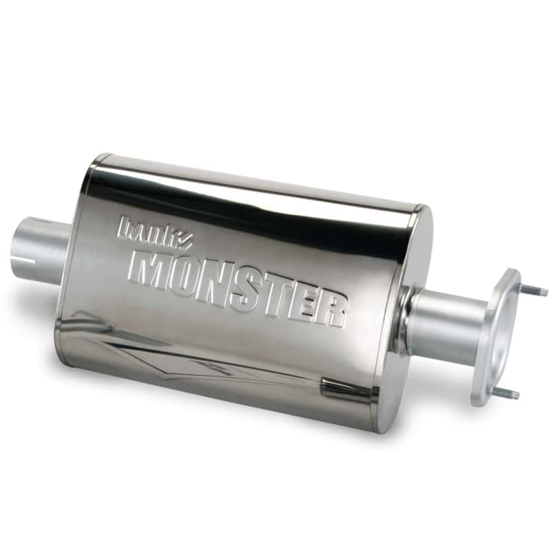 Banks Power — Banks Power 00-03 Jeep 4.0L Muffler - 2.5in X 2.5in S/S
Performance Exhausts - view 1
