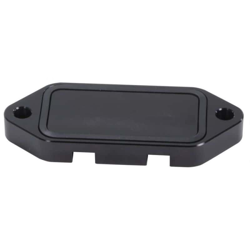 Fleece Performance — Fleece Performance 01-17 GM Duramax Billet Coolant Block Off Plate
Water Pump Block-Off - view 3