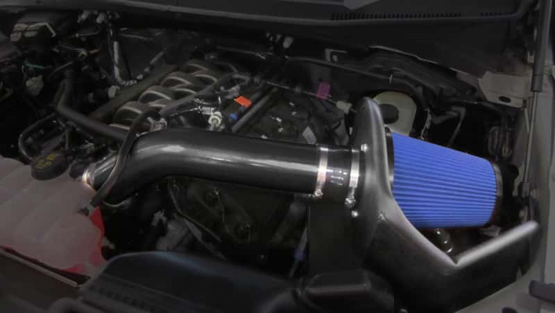 CORSA Performance — Corsa Apex 1518 Ford F-150 5.0L DryTech Metal Intake System
Air Intake - view 2