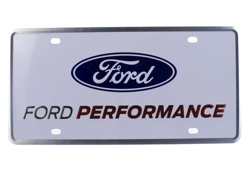 Ford Racing — Ford Racing Ford Performance License Plate - Single - view 4