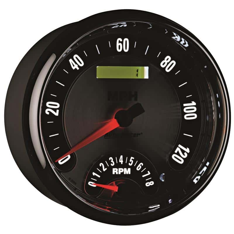 AutoMeter — Autometer American Muscle 5in Tach Speedo Combo In-Dash
5" RPM/SPD COMBO AM - view 7