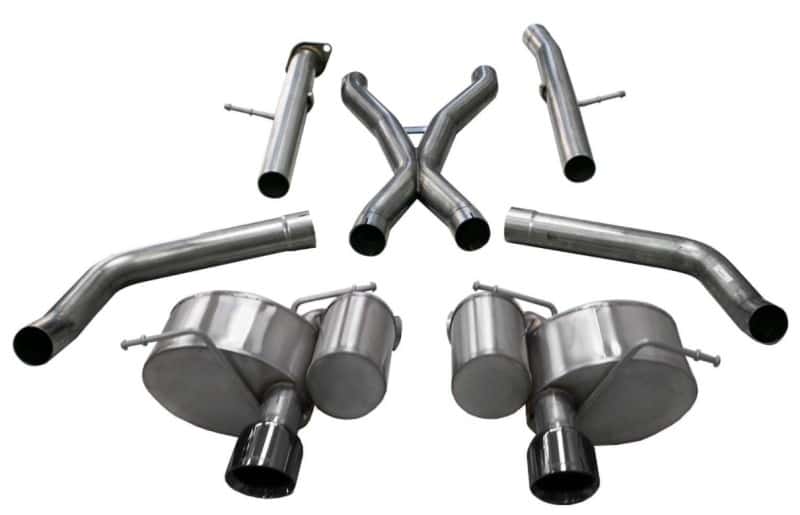 CORSA Performance — Corsa 2012-21 Jeep Grand Cherokee SRT 2.75in Dual Rear Xtreme Cat-Back Exhaust - Black PVD TipFinish
Exhaust - view 3