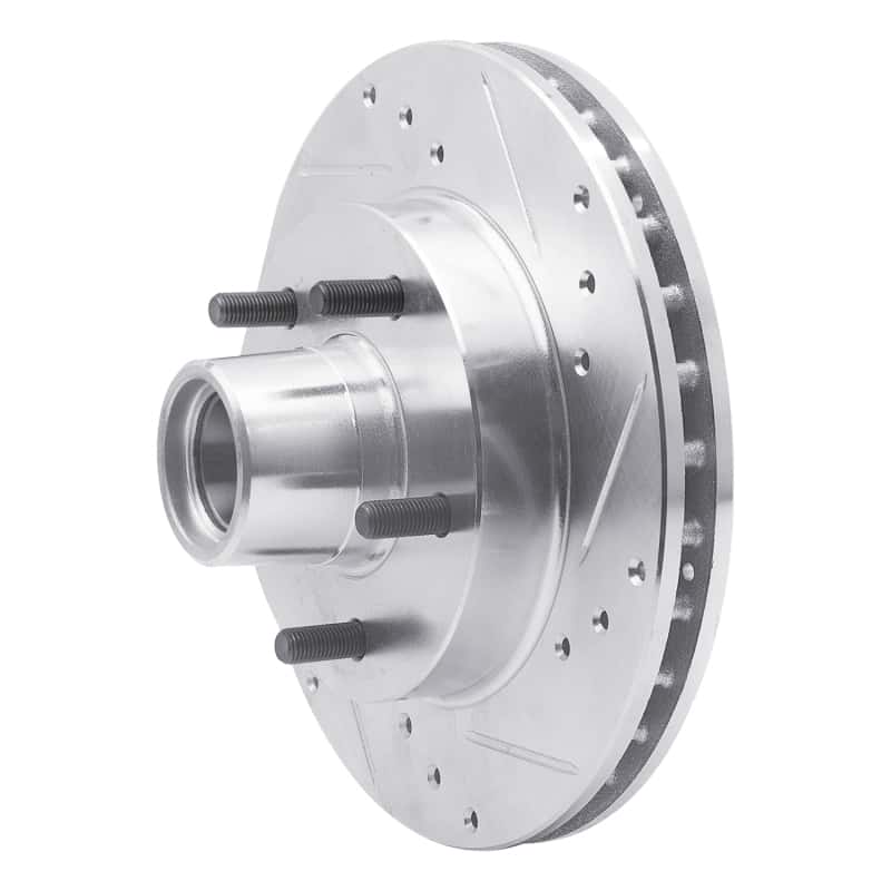 R1 Concepts — R1 1982-1995 Buick Regal Front Right Drilled & Slotted Silver Brake Rotor
R1 Brake Rotor Drill - view 2