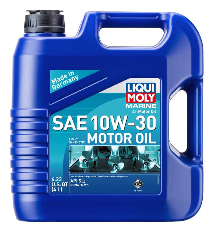 LIQUI MOLY — LIQUI MOLY 4L Marine 4T Motor Oil SAE 10W30 - view 1