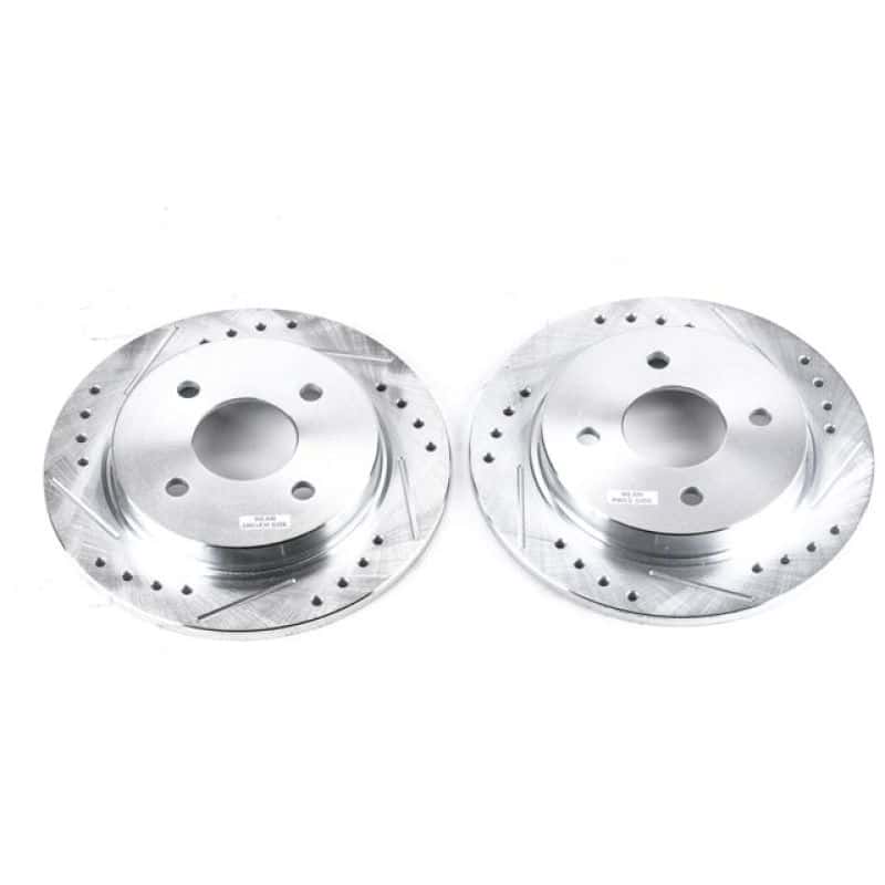 PowerStop — Power Stop 14-19 Ford Fiesta Rear Evolution Drilled & Slotted Rotors - Pair
PowerStop XPR - view 1