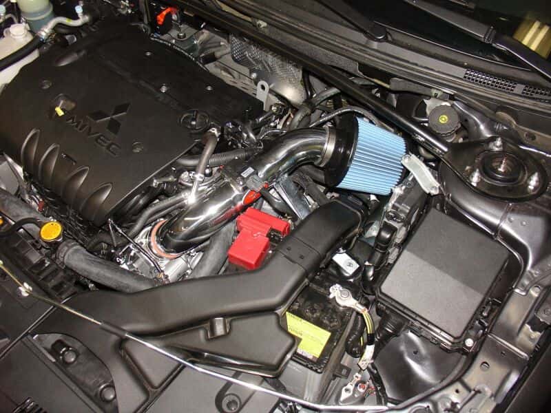 Injen — Injen 09-11 Mitsubishi Lancer GTS 2.4L 4 cyl Black Tuned Air Intake
Short Ram Intake
Air Intake Kit - view 4