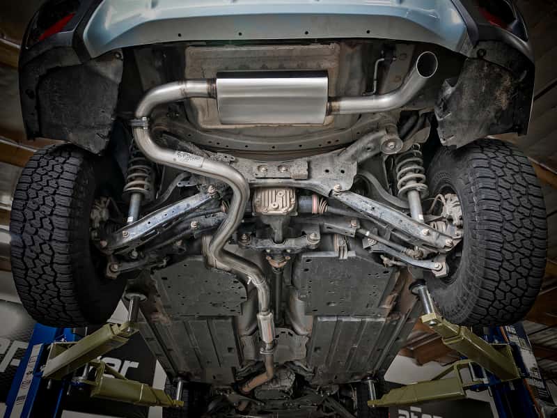 aFe — aFe POWER Takeda 2.5in 304 SS Cat-Back Exhaust System Subaru Crosstrek 18-19 H4-2.0L
Cat-Back Exhaust - view 7