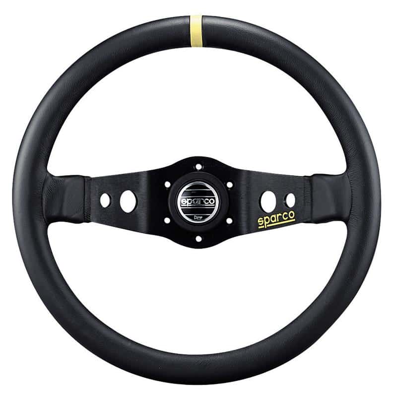 SPARCO — Sparco Steering Wheel 215 Suede Black - view 2